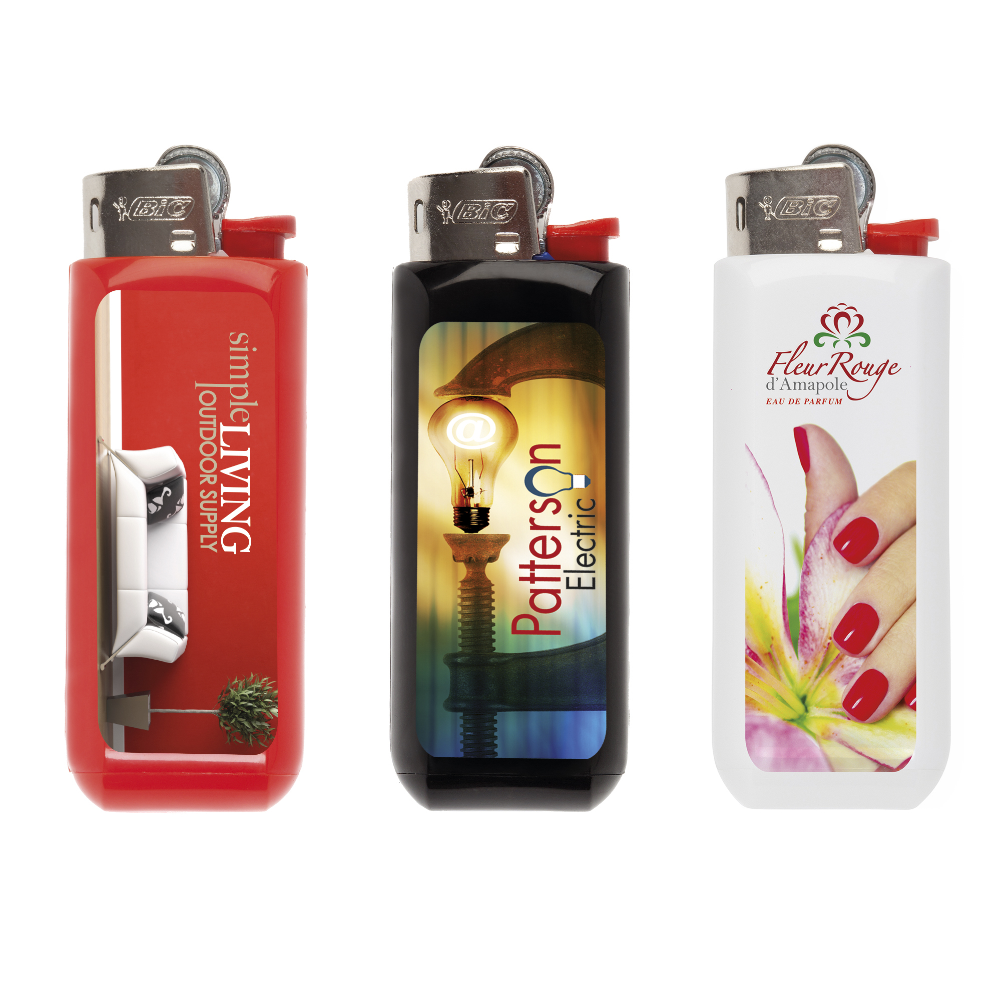 Étui personnalisable pour briquet BIC J25, modèle 1